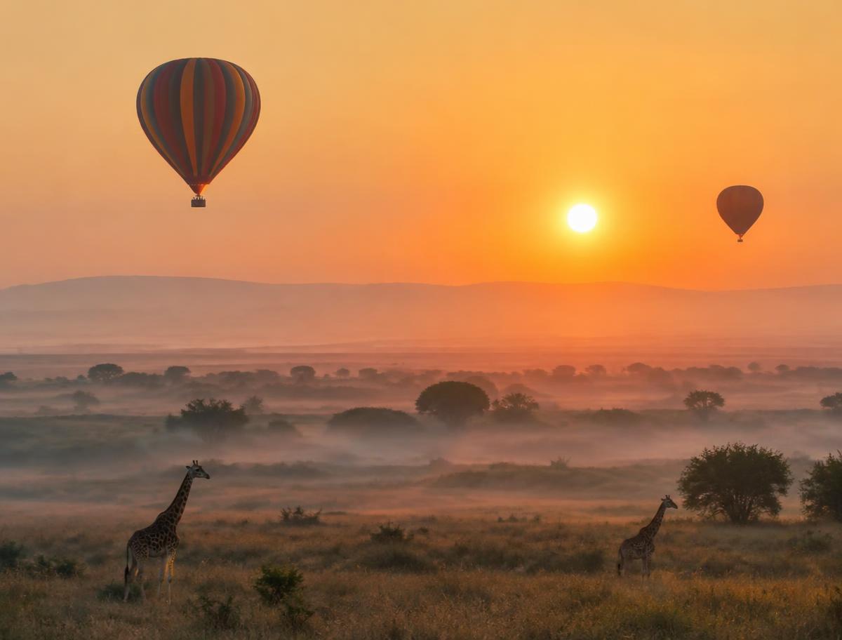 Maasai Mara Hot Air Balloon Safari