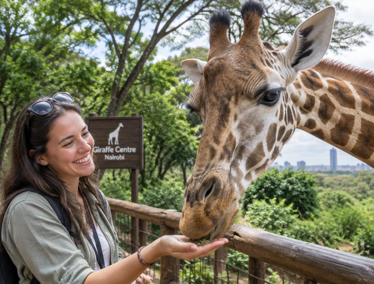 Nairobi National Park, Elephant Orphanage & Giraffe Centre